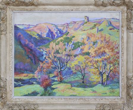Autumn Landscape by Clementine Ballot - Auction record, sale price, and art valuation. Compare with similar artists and explore comparable artworks.