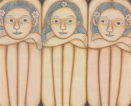 Sample artwork by I Dewa Putu Mokoh (1936 - 2010), known for painting - View similar artists and auction records