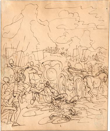 The death of Antiochus IV Epiphanes by Jan Luykens - Auction record, sale price, and art valuation. Compare with similar artists and explore comparable artworks.
