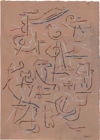 Sample artwork by Hans Ollgaard (1911 - 1969), known for painting - View similar artists and auction records