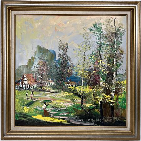 Abstract Impressionist Painting