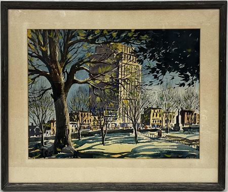 Cityscape Landscape Impressionist