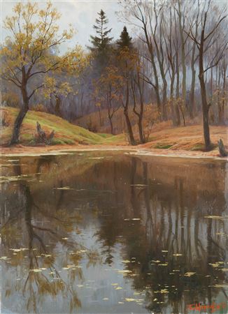 Pond in Yasnaya Polyana