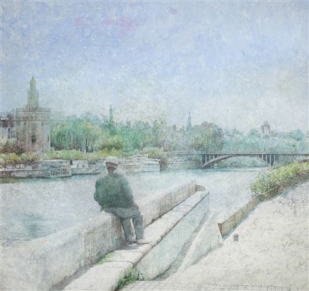 Sevilla (Guadalquivir) by Angel Busca - Auction record, sale price, and art valuation. Compare with similar artists and explore comparable artworks.