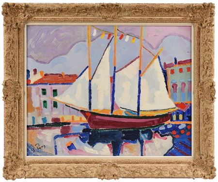 Mediterranean port by Jacques Pons - Auction record, sale price, and art valuation. Compare with similar artists and explore comparable artworks.