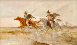 Sample artwork by Mikolas Ales (1852 - 1913), known for figure, genre painting, architectural artwork - View similar artists and auction records