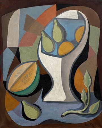 Still Life with White Tray by Jaroslav Kral - Auction record, sale price, and art valuation. Compare with similar artists and explore comparable artworks.