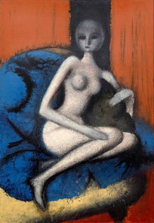Sample artwork by Jaroslav Horanek (1925 - 1995), known for painting - View similar artists and auction records