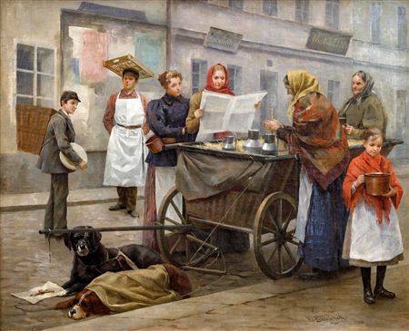 Dairywoman by Vojtech Adalbert Bartonek - Auction record, sale price, and art valuation. Compare with similar artists and explore comparable artworks.