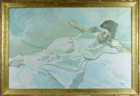 Portrait of a Reclining Woman