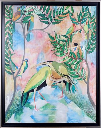 Birds and frogs