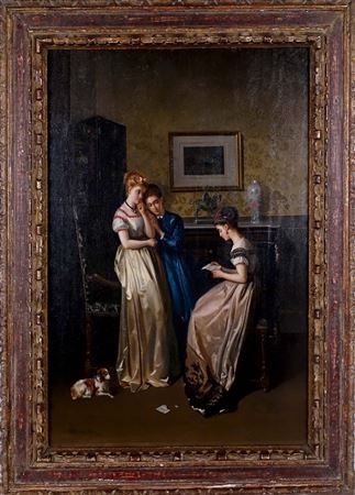 The sweet bil by Georg Lampe - Auction record, sale price, and art valuation. Compare with similar artists and explore comparable artworks.