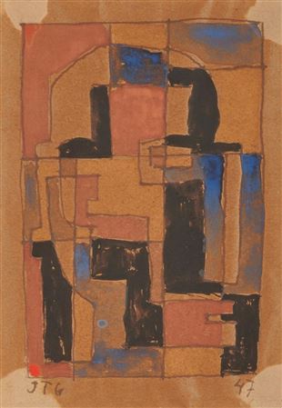 Untitled (Abstract Figure)