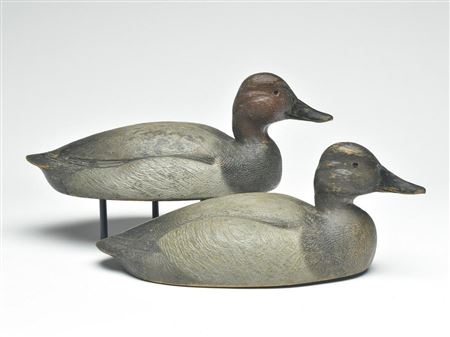 Sample artwork by Peter M Pringle (1870 - 1942), known for decoy carving - View similar artists and auction records