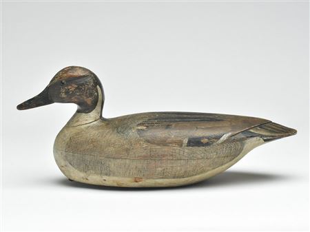 Sample artwork by Dave "Umbrella" Watson (1851 - 1938), known for sculpture-decoys - View similar artists and auction records