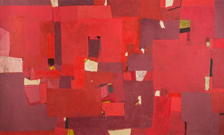 Komposisjon 1964 by Roar Wold - Auction record, sale price, and art valuation. Compare with similar artists and explore comparable artworks.