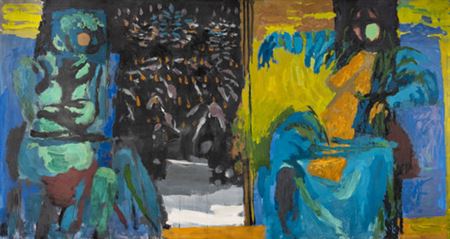 Ventetid 1982 by Thore Heramb - Auction record, sale price, and art valuation. Compare with similar artists and explore comparable artworks.