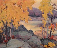 NEAR BURLEIGH FALLS by Alice Innes - Auction record, sale price, and art valuation. Compare with similar artists and explore comparable artworks.