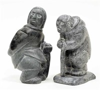 TWO FIGURES (WOMAN AND OLD MAN)