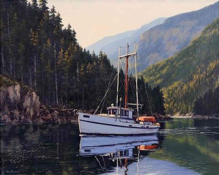 JERVIS INLET by Merv Brandel - Auction record, sale price, and art valuation. Compare with similar artists and explore comparable artworks.