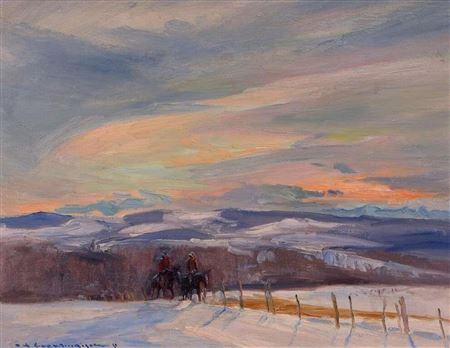 A WINTER EVENING (MILLARVILLE AREA)