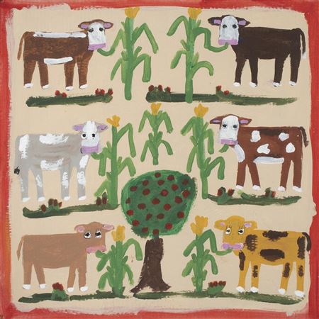 Cows in the Field