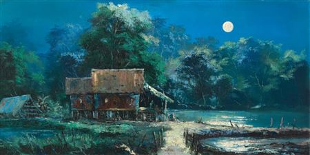 Kampung At Night