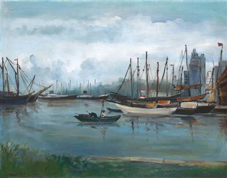 Boats, early 1960s by Yusoff Abdullah - Auction record, sale price, and art valuation. Compare with similar artists and explore comparable artworks.