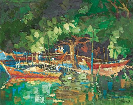 Kuala Sanglang, Kedah, 2002 by Choh Kheong - Auction record, sale price, and art valuation. Compare with similar artists and explore comparable artworks.