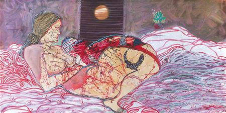 Mother And Child, 2005 by Raphael Scott Ahbeng - Auction record, sale price, and art valuation. Compare with similar artists and explore comparable artworks.