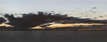 Crossing the Strait, Sunset