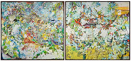 Such Said a Creature / The Clubhouse of the "Robins Bay Lions" by Michael Adamson - Auction record, sale price, and art valuation. Compare with similar artists and explore comparable artworks.