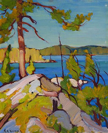 Northern Landscape by George Arthur Kulmala - Auction record, sale price, and art valuation. Compare with similar artists and explore comparable artworks.
