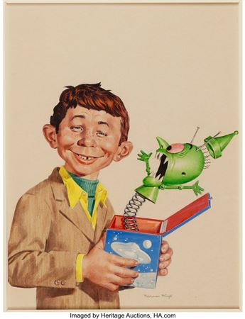 Norman Mingo MAD #113 Cover Painting Original Art (EC, 1967)