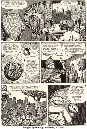 Larry Lieber and Matt Fox Tales to Astonish #51 Story Page 2 Original Art (Marvel, 1964)
