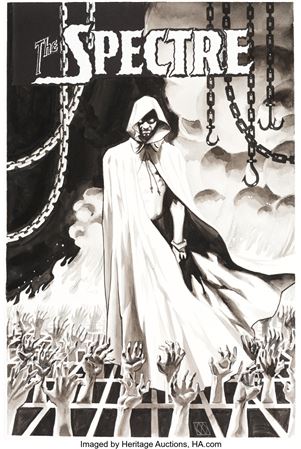 Tales of the Unexpected #3 Cover Spectre Original Art (DC, 2007)