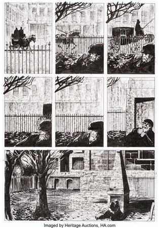 From Hell #7 Chapter 10 Story Page 34 Original Art (Mad Love Publishing, 1995)