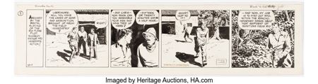 Sample artwork by Noel Douglas Sickles (1910 - 1982), known for illustrator-cartoons, historical - View similar artists and auction records