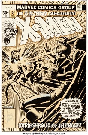 Dave Cockrum X-Men #106 Cover Original Art (Marvel, 1977) by Dave Cockrum - Auction record, sale price, and art valuation. Compare with similar artists and explore comparable artworks.