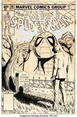 Keith Pollard and Al Milgrom The Amazing Spider-Man #196 Cover Original Art (Marvel, 1979) by Keith Pollard - Auction record, sale price, and art valuation. Compare with similar artists and explore comparable artworks.