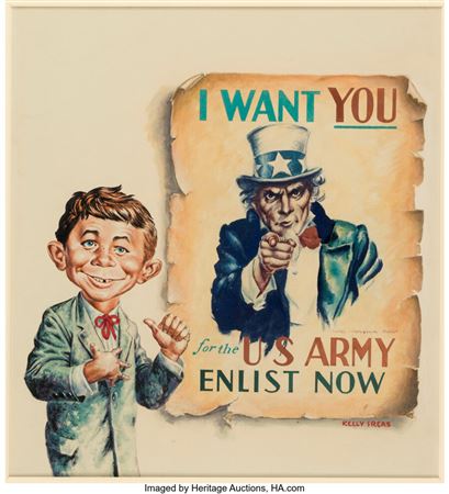 Sample artwork by Frank Freas (1922 - 2005), known for illustrator-science fiction, humor - View similar artists and auction records