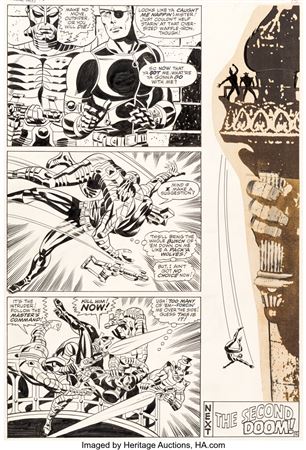 Jim Steranko Strange Tales #160 Story Page 12 Nick Fury Original Art (Marvel, 1967)