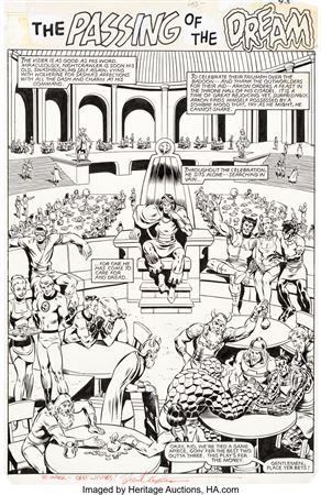 Brent Anderson and Bob McLeod X-Men Annual #5 Splash Page 37 Original Art (Marvel, 1981)