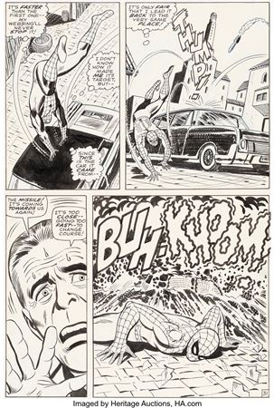 Larry Lieber, John Romita Sr., and Mike Esposito Amazing Spider-Man Annual #5 Story Page 31 Original Art (Marvel, 1968)