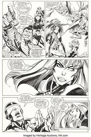 Walter Simonson and Al Milgrom X-Factor #38 Story Page 4 Original Art (Marvel, 1989) by Walter Augustus (Walt) Simonson - Auction record, sale price, and art valuation. Compare with similar artists and explore comparable artworks.