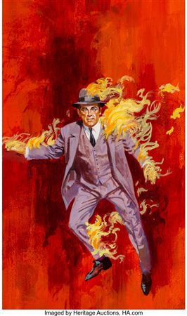 Death Torch Terror, paperback cover, 1966