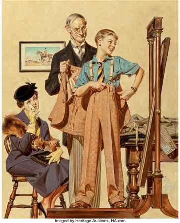 First Long Suit, The Saturday Evening Post cover