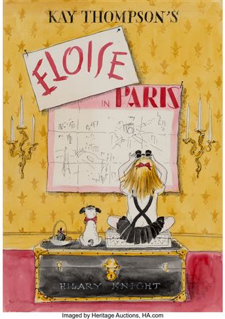 Eloise in Paris, unpublished book cover