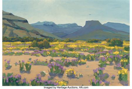 Desert Wild Flowers, Davis Mountains, Texas