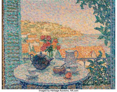 Nature morte devant la mer